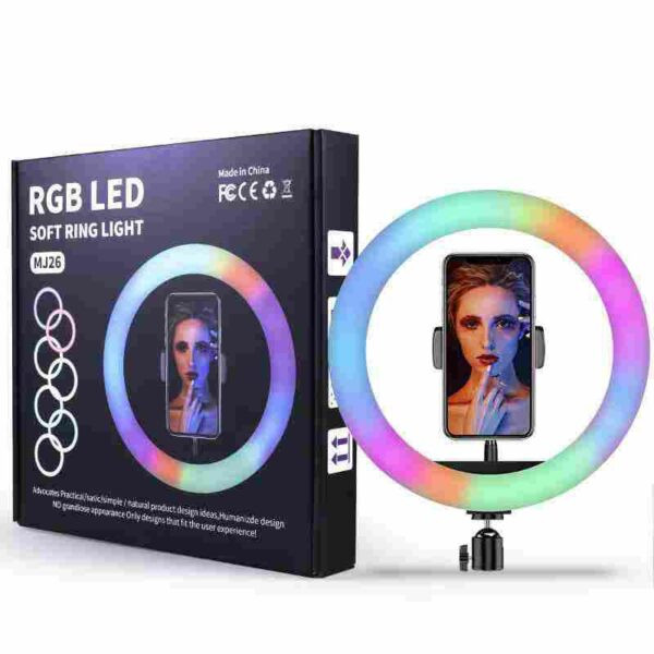 12-Inch RGB Ring Light & Tripod Stand