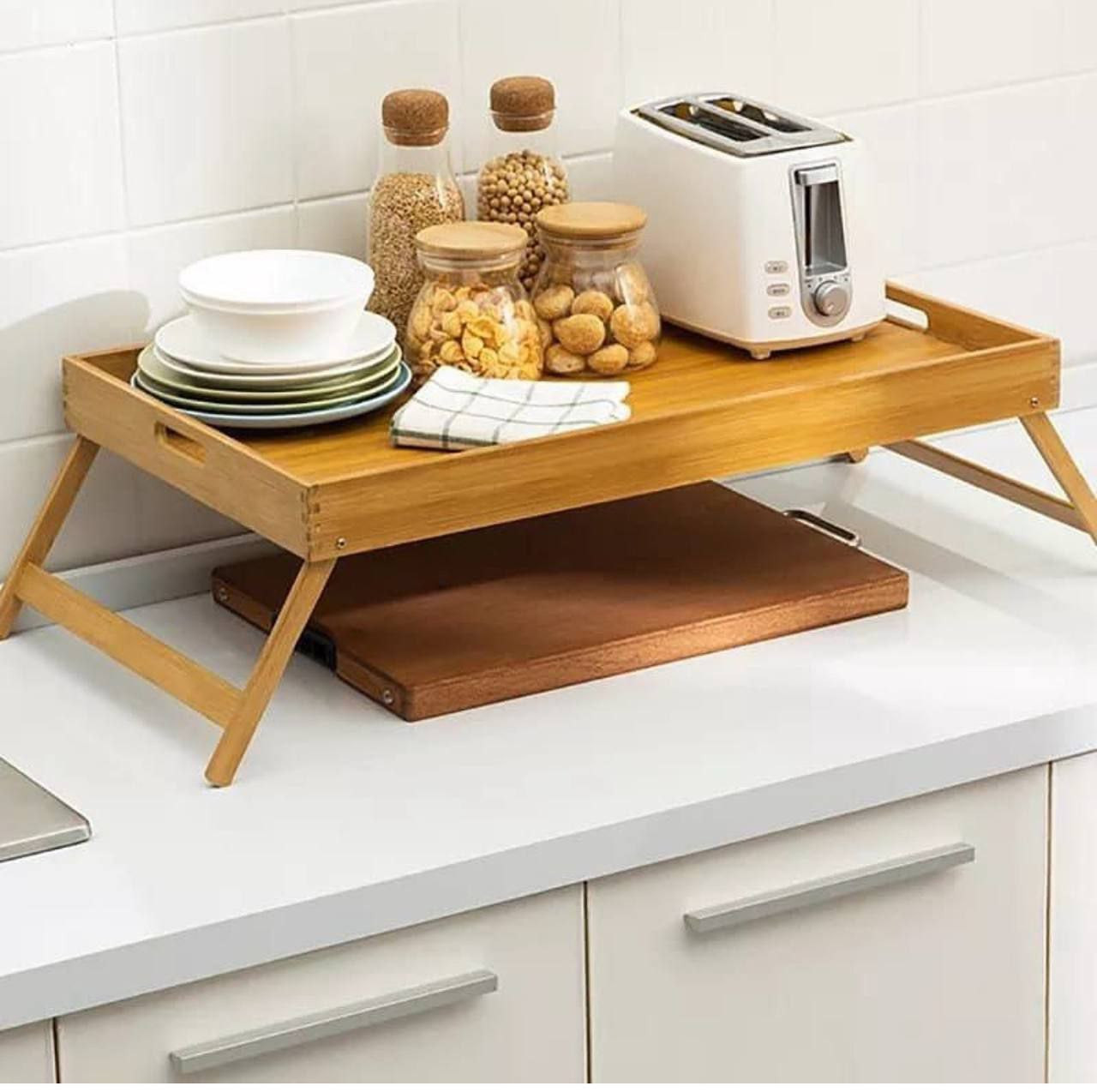 Foldable bamboo wooden Table