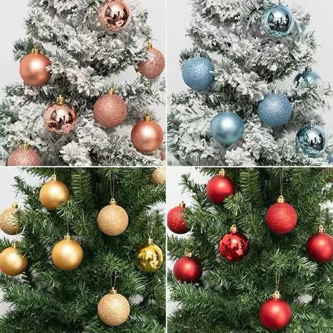 FestiveGlow 10cm Christmas Balls