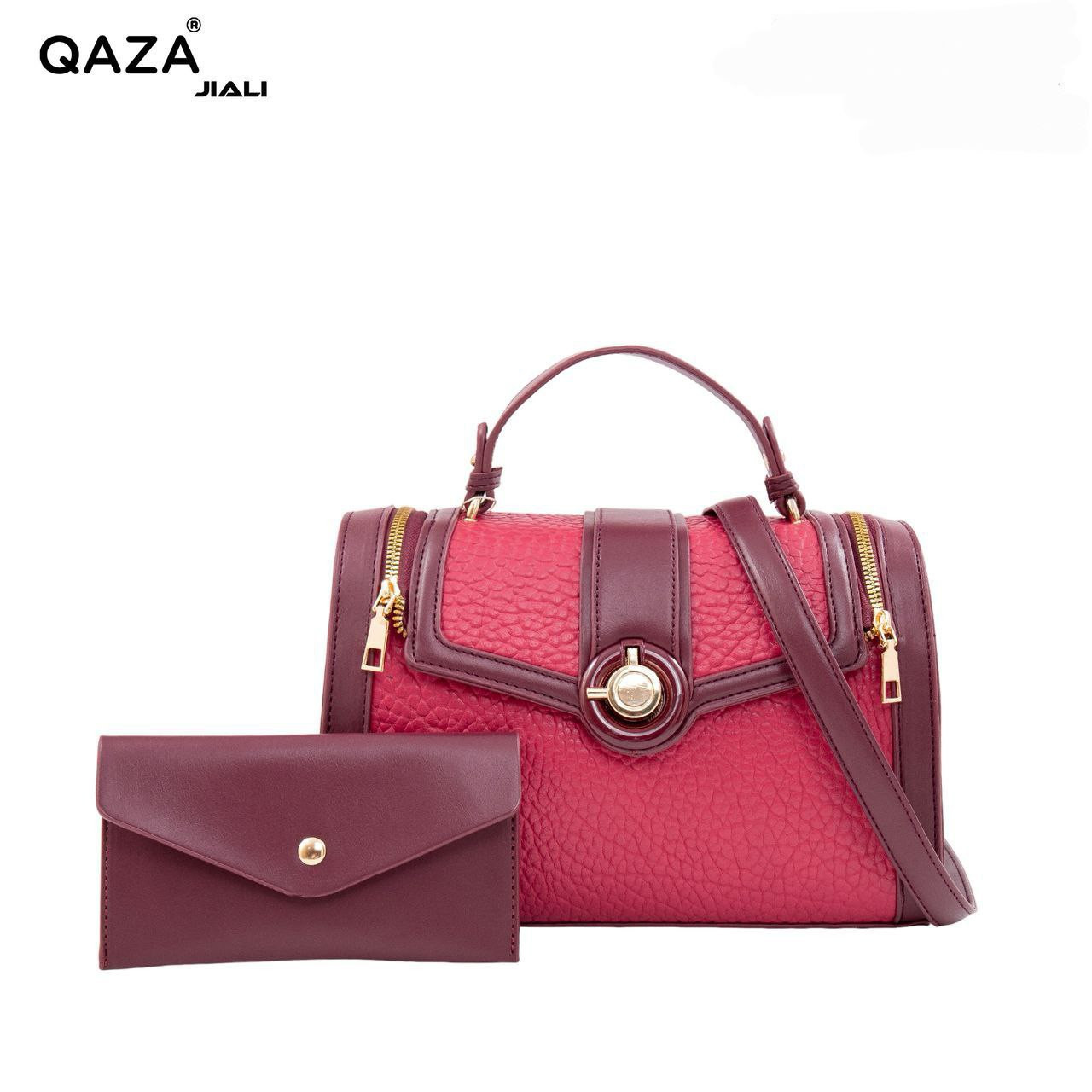 Classic Black Structured Handbag for Women